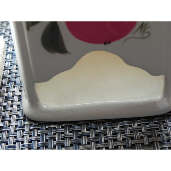 Vintage Sandhurst New Ulm Minn. Ulm ceramics, tea, bag, dispenser. - Picture 7 of 10